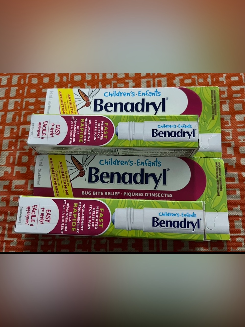 Benadryl Children's Bug Bite Relief Stick